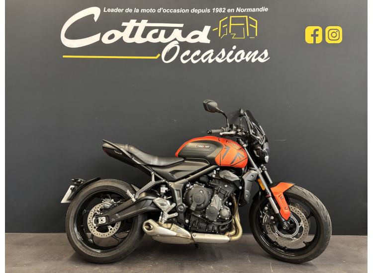 TRIUMPH TRIDENT 660 A2 AREVISEE & GARANTIE 12 MOIS ! 