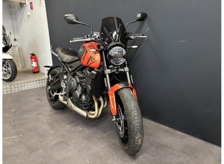 TRIUMPH TRIDENT 660 A2 AREVISEE & GARANTIE 12 MOIS ! 