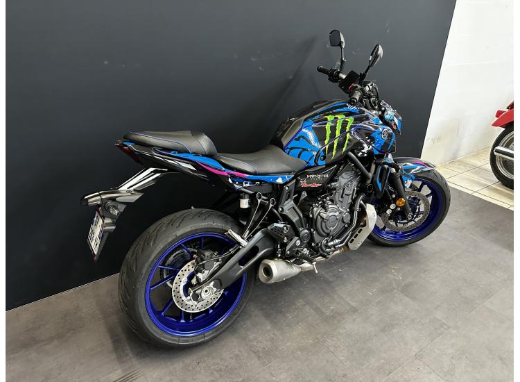 YAMAHA MT-07 (47.5CV) Quartararo A2 1ER MAIN REVISÉE & GARANTIE !