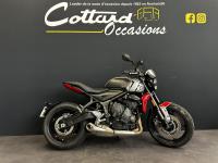 TRIUMPH TRIDENT 660 1ER MAIN BRIDABLE A2 REVISÉE ET GARANTIE !