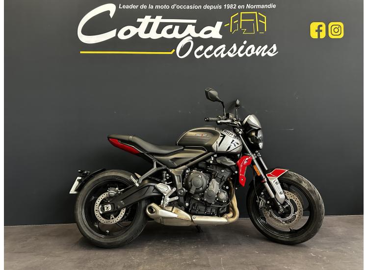 TRIUMPH TRIDENT 660 1ER MAIN BRIDABLE A2 REVISÉE ET GARANTIE !