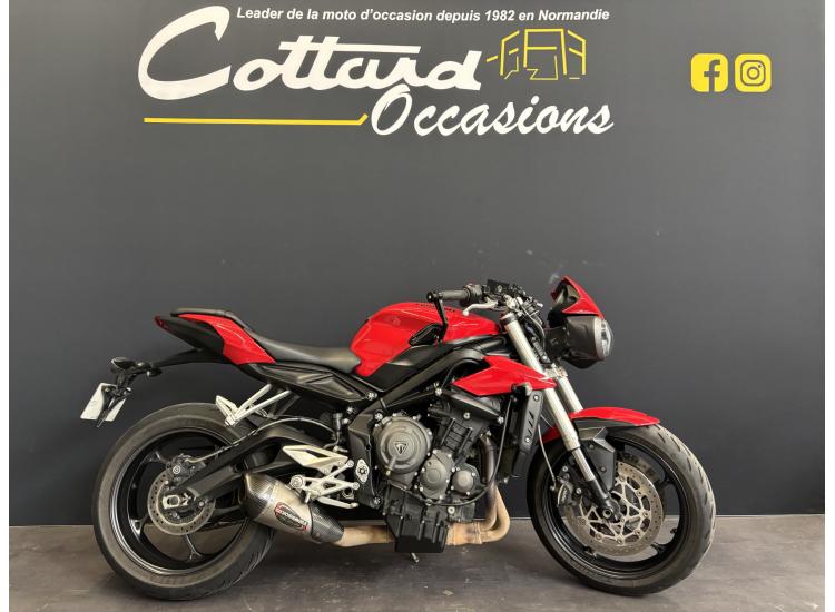 TRIUMPH STREET TRIPLE 660 S BRIDABLE A2 REVISEE & GARANTIE 12 MOIS ! 