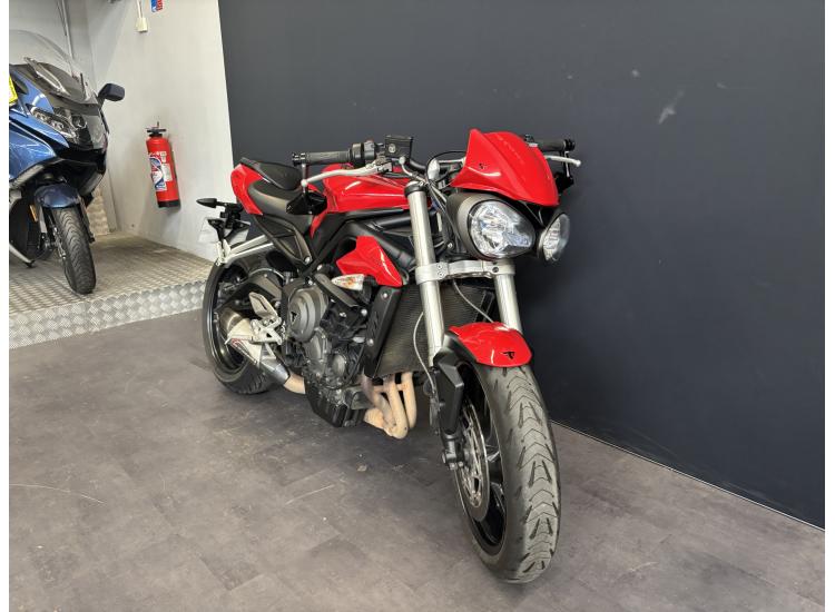 TRIUMPH STREET TRIPLE 660 S BRIDABLE A2 REVISEE & GARANTIE 12 MOIS ! 