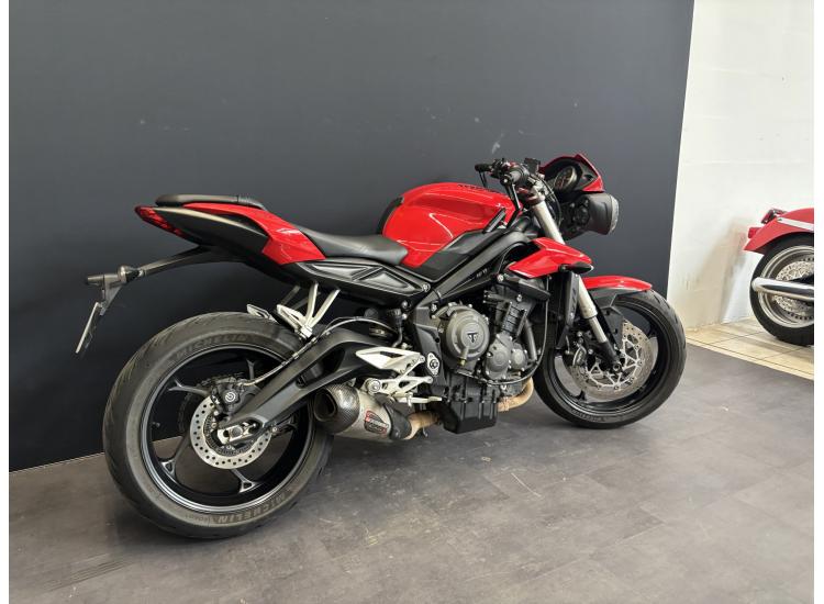 TRIUMPH STREET TRIPLE 660 S BRIDABLE A2 REVISEE & GARANTIE 12 MOIS ! 