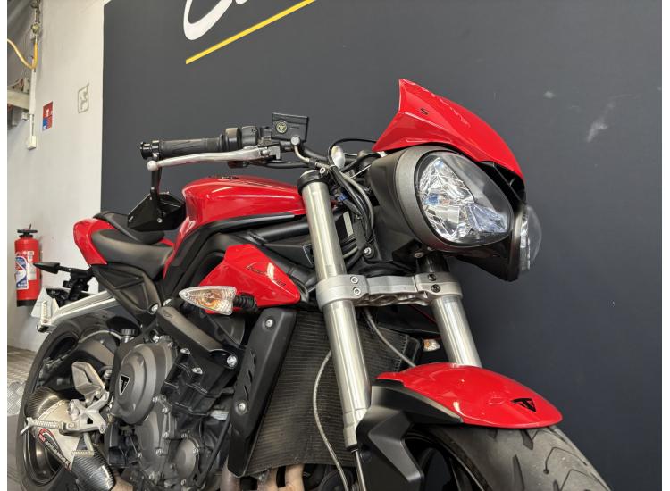 TRIUMPH STREET TRIPLE 660 S BRIDABLE A2 REVISEE & GARANTIE 12 MOIS ! 