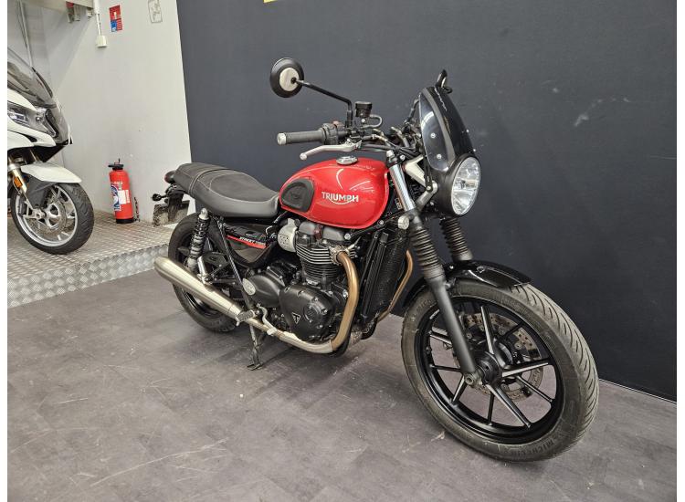 TRIUMPH STREET TWIN  900 BRIDABLE A2 REVISEE ET GARANTIE !